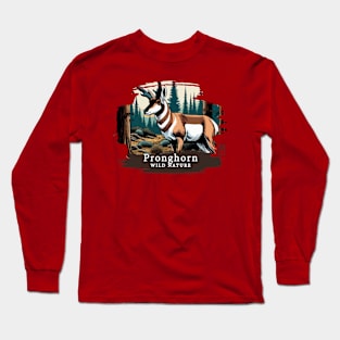 Pronghorn - WILD NATURE - PRONGHORN -6 Long Sleeve T-Shirt